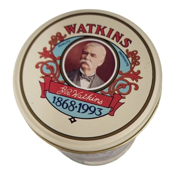 J.R. Watkins Nesting Tin Container Set Almanac 125th Anniversary Heritage - Picture 7 of 15